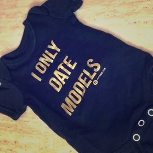 I Only Date Models Onesie